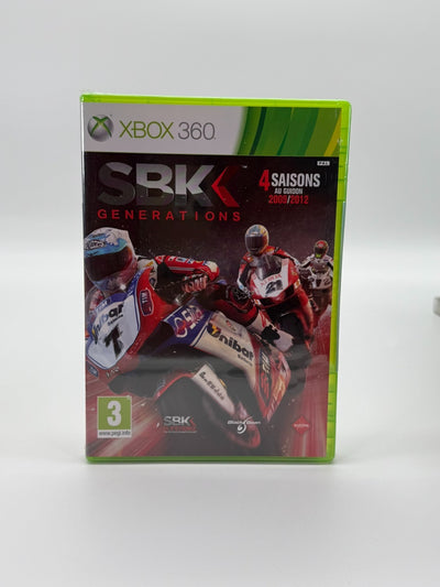 SBK Generations Microsoft Xbox 360 Neuf Scellé d'Usine CIB OVP