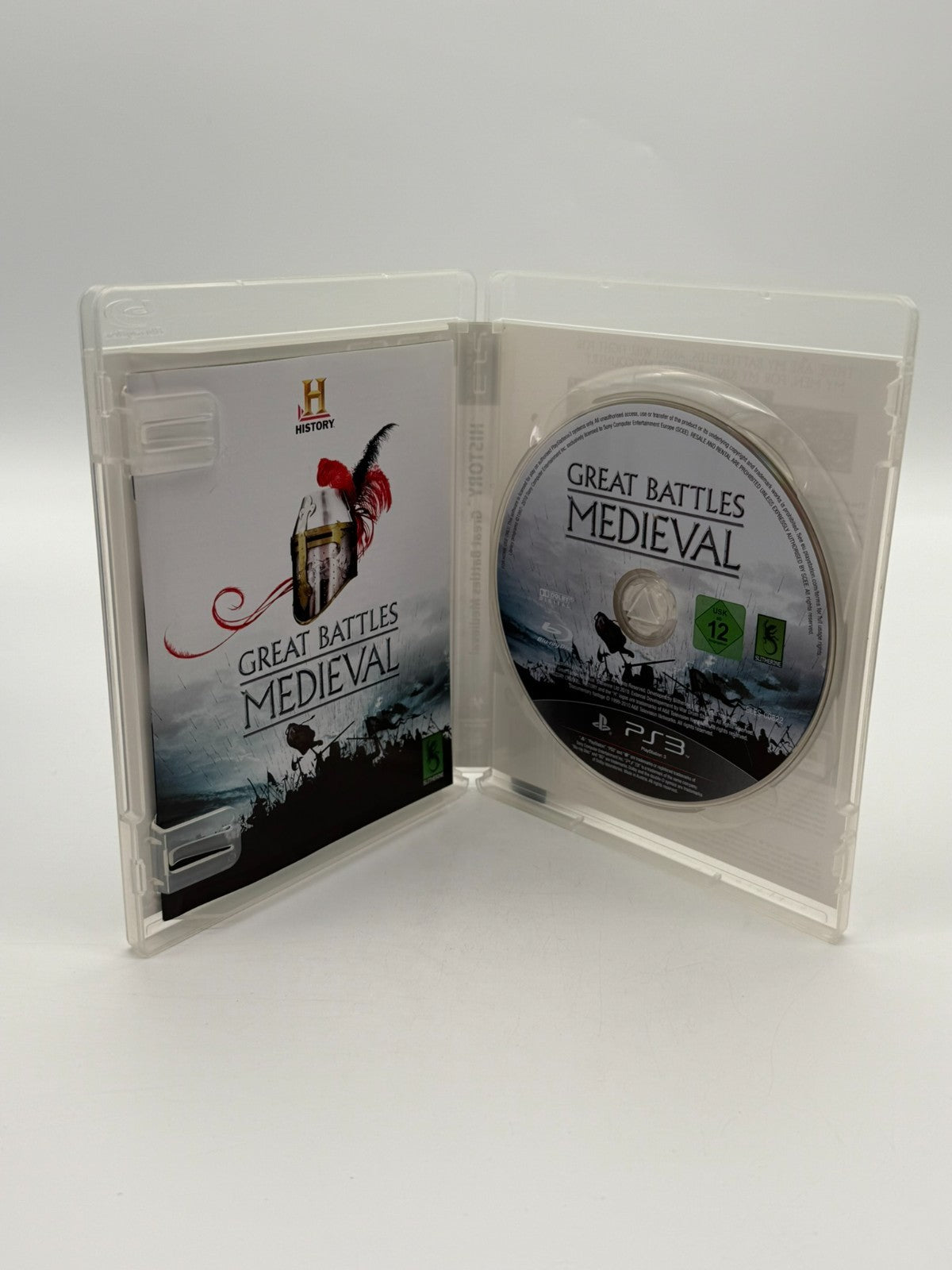History Great Battles Medieval Sony Playstation 3 Très bon état CIB OVP