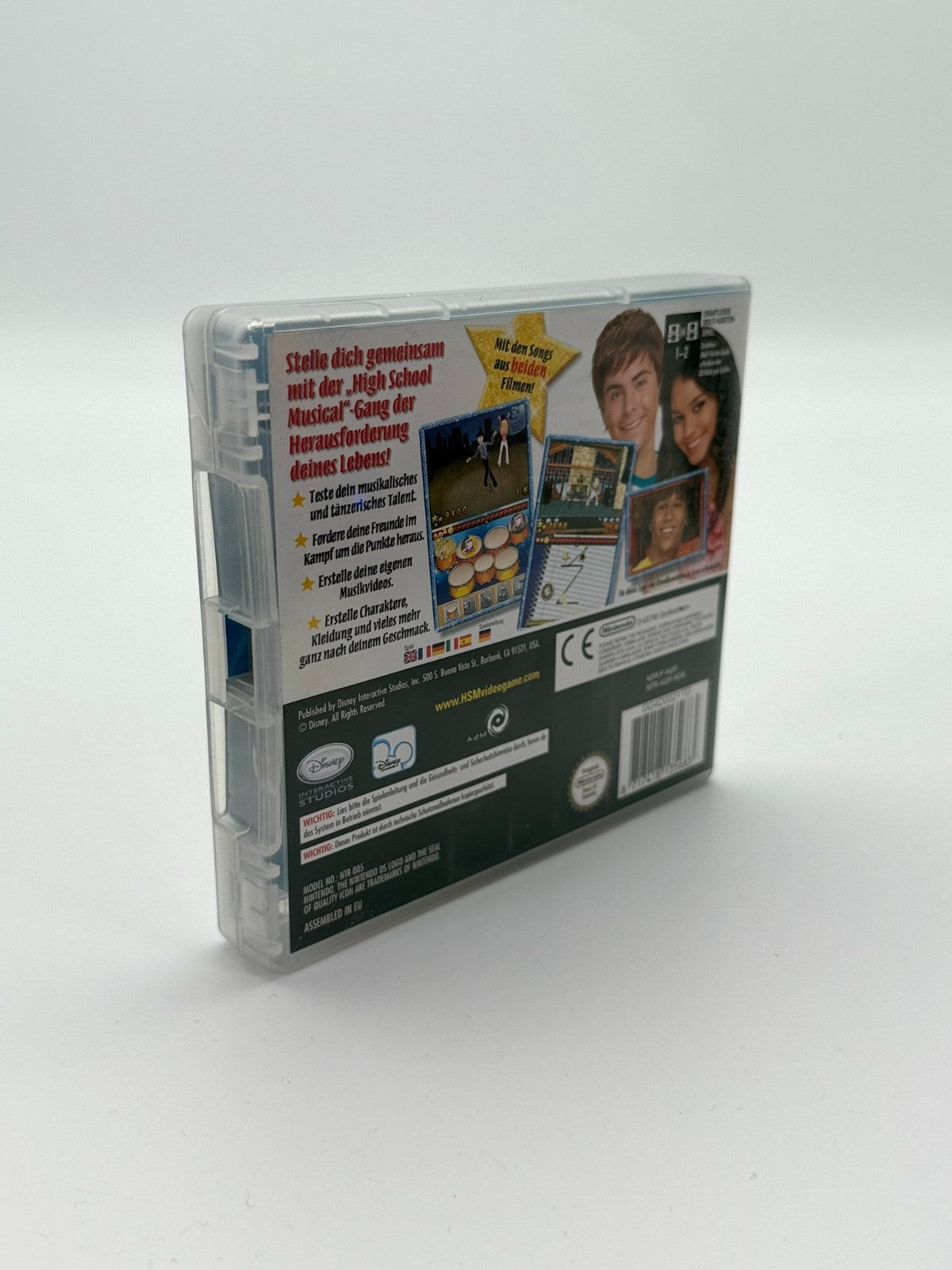 High School Musical Direct It! Nintendo DS Good Condition CIB OVP