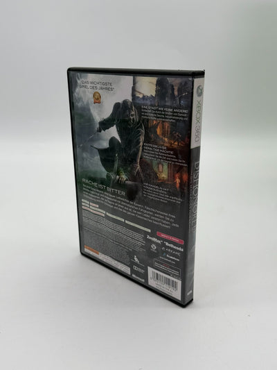 Dishonored Die Maske Des Zorns Microsoft XBox 360 guter Zustand CIB OVP