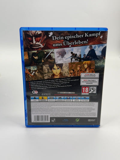 A.O.T. Wings of Freedom Sony Playstation 4 Sehr guter Zustand CIB OVP