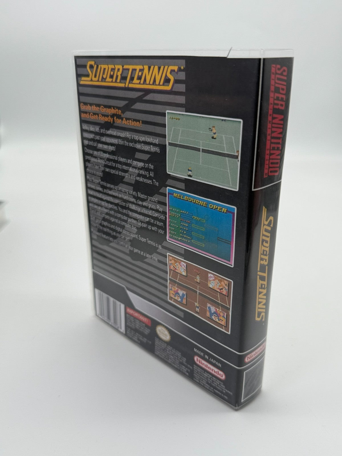 Super Tennis Super Nintendo SNES NTSC-U/C guter Zustand