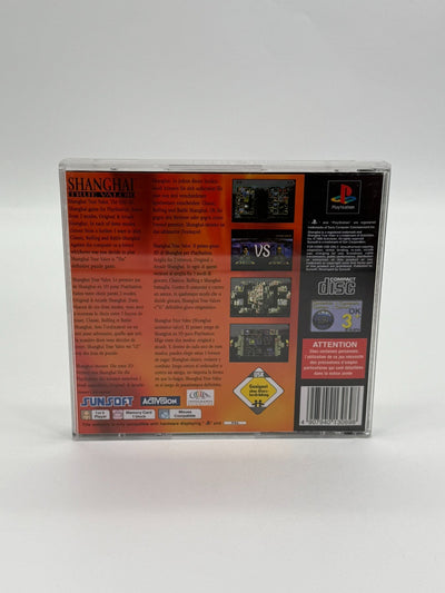 Shanghai True Valor Sony Playstation 1 bon état CIB OVP