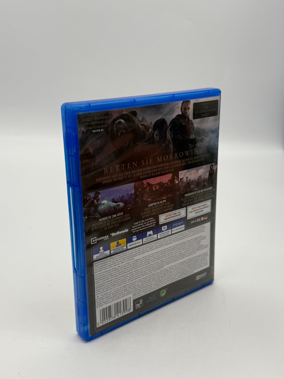 The Elder Scrolls Online Morrowind Sony Playstation 4 bon état emballage d'origine
