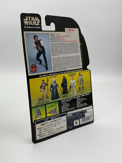 Han Solo + Fusil & Blaster Star Wars Figurine Hasbro Kenner Neuf Bon État 1997