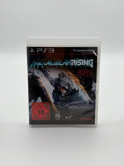 Metal Gear Rising Revengeance Sony Playstation 3 guter Zustand CIB OVP