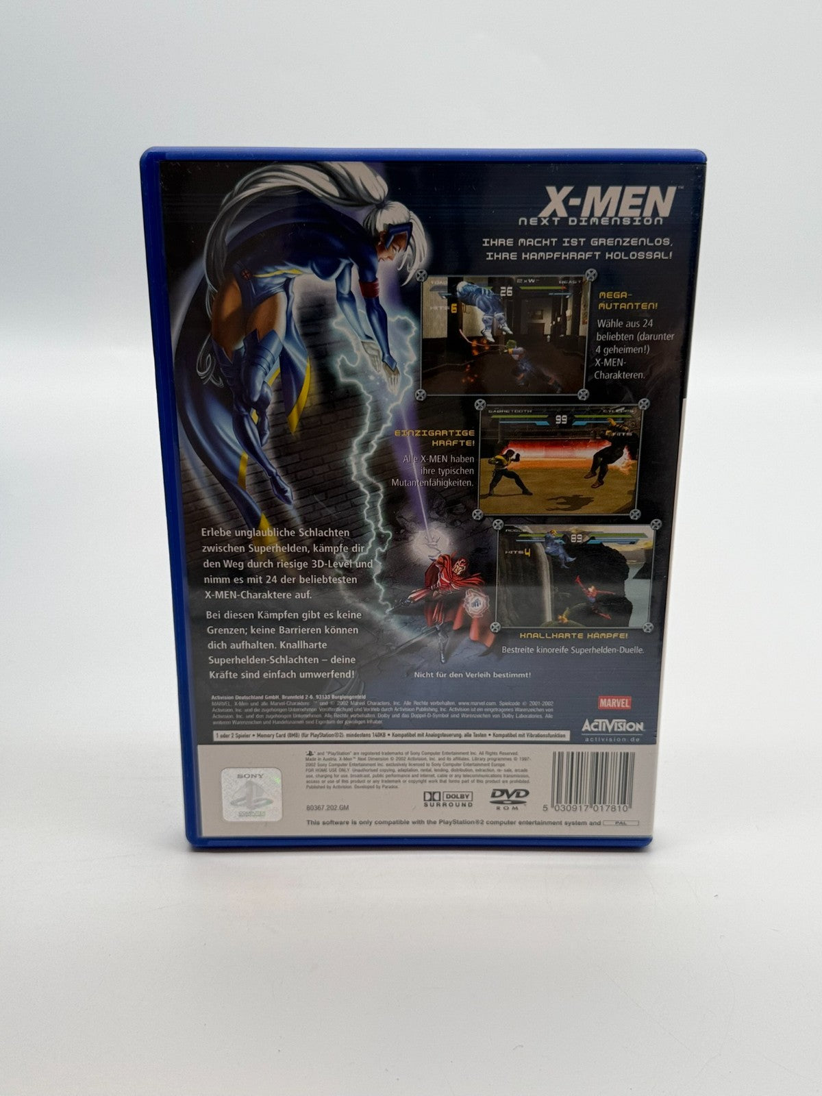 X-Men Nest Dimension Sony Playstation 2 guter Zustand OVP