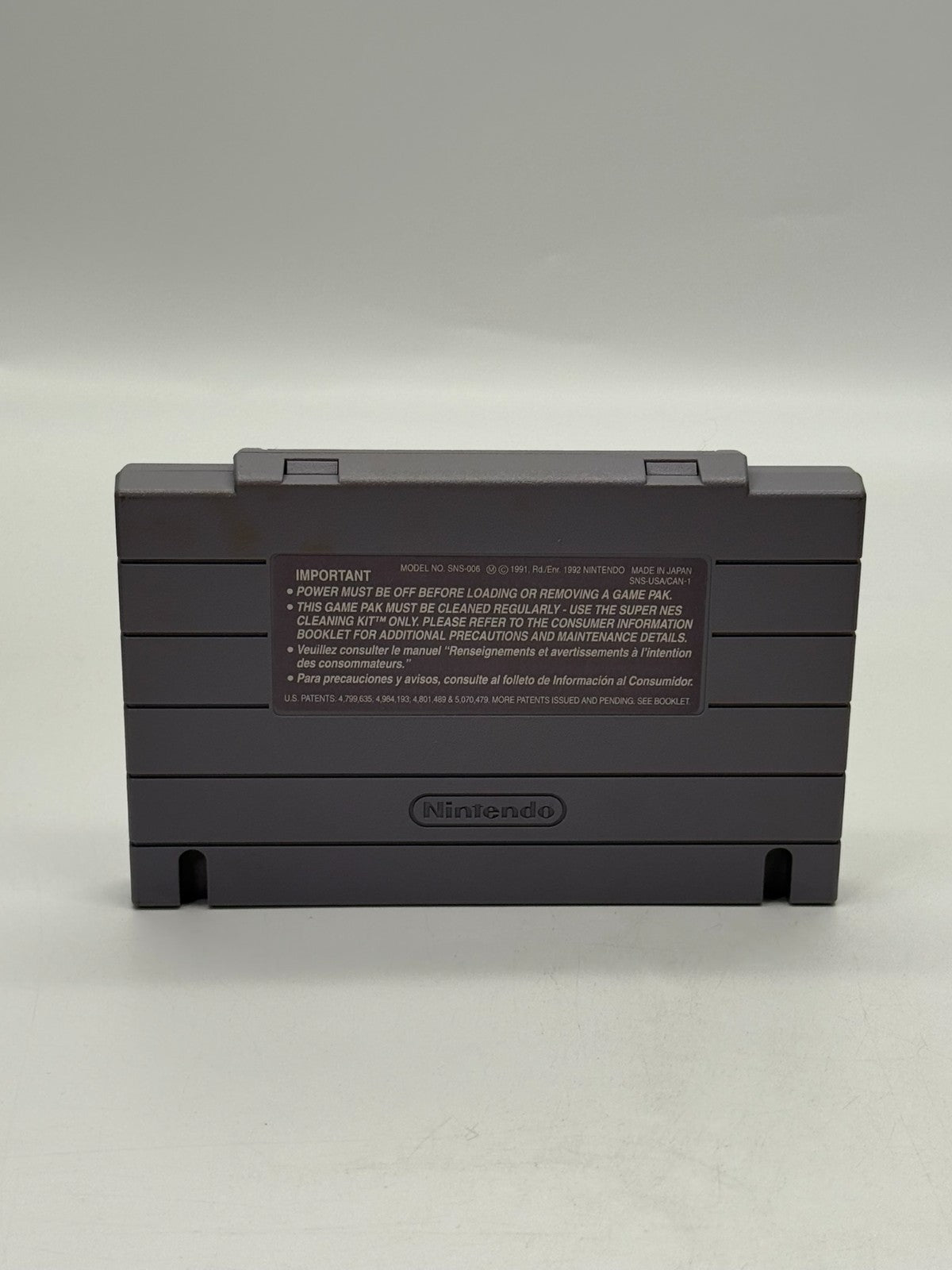 Super Star Wars The Empire Strikes Back Super Nintendo SNES NTSC-U/C