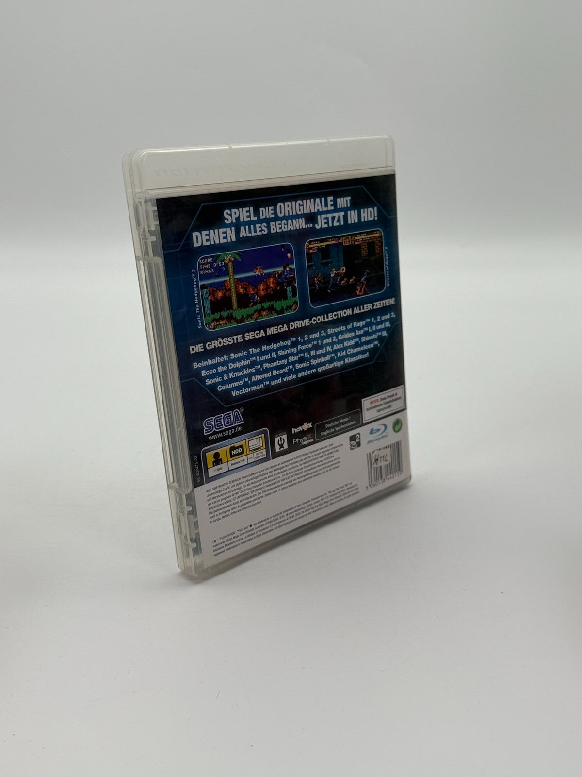 Sega Mega Drive Ultimate Collection Sony Playstation 3 guter Zustand CIB