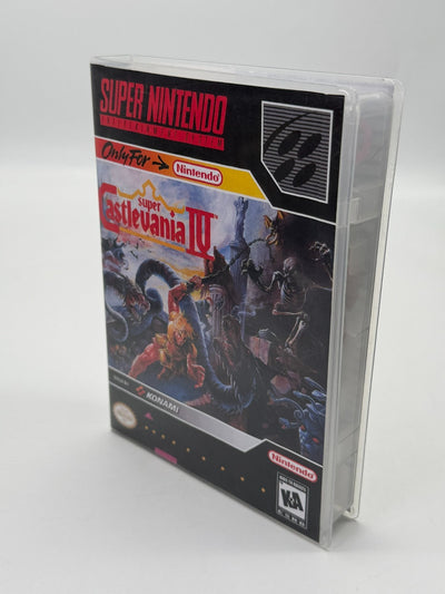 Super Castlevania IV Super Nintendo SNES NTSC-U/C Very Good Manual + Cartridge