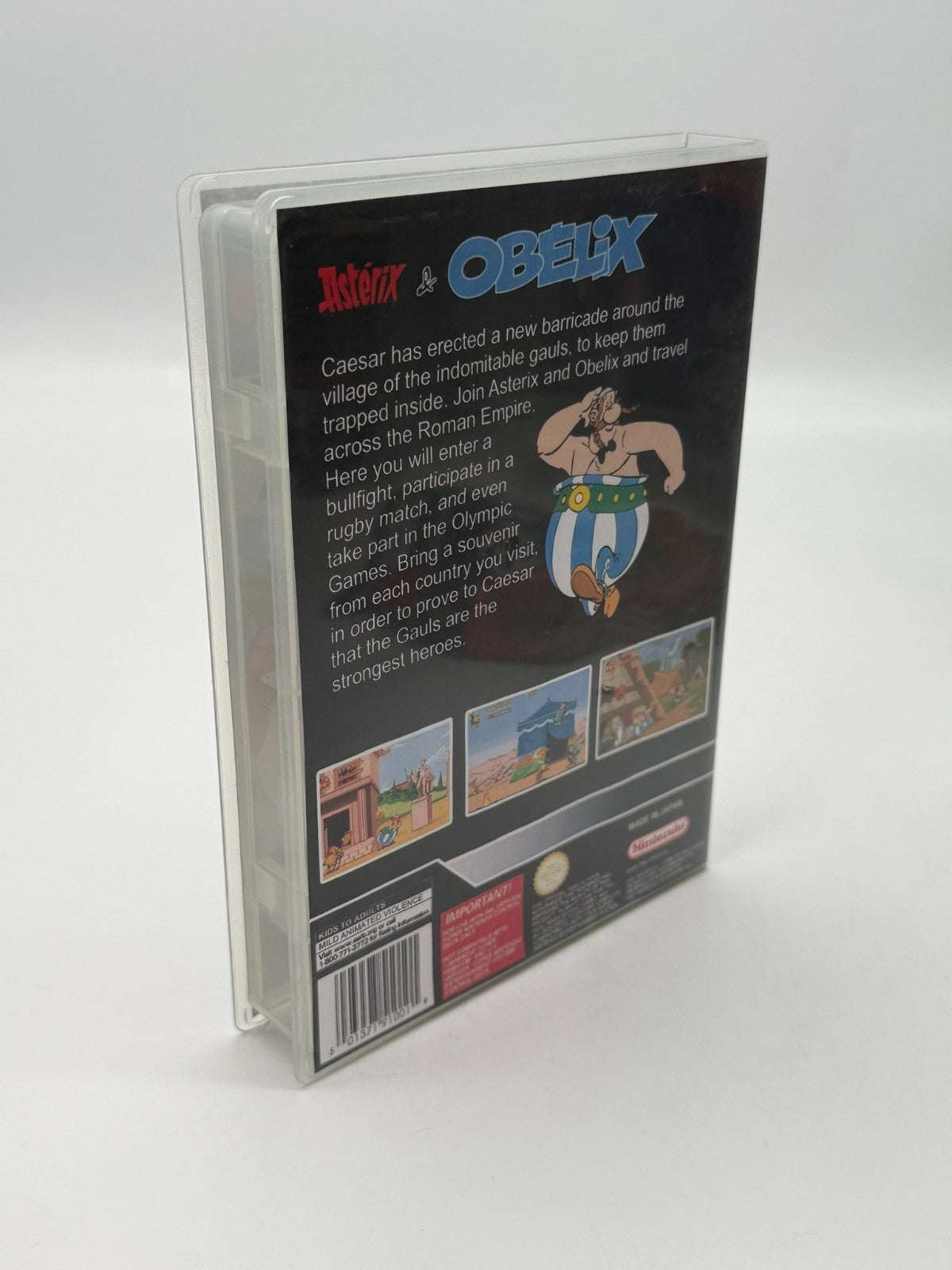 Asterix & Obelix Super Nintendo SNES PAL Good - Very Good Condition