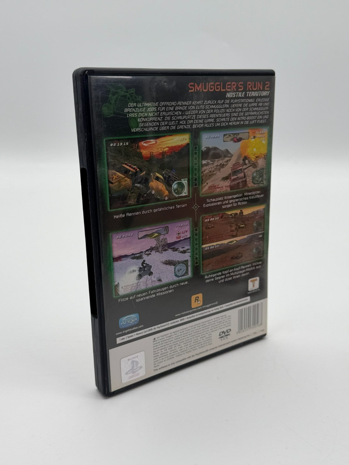 Smugglers Run 2 Hostile Territory Sony Playstation 2 guter Zustand CIB OVP