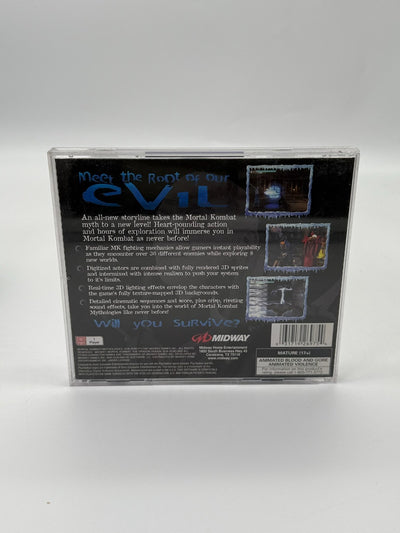 Mortal Kombat Mythologies Sub Zero Sony Playstation 1 NTSC-U/C bon CIB OVP