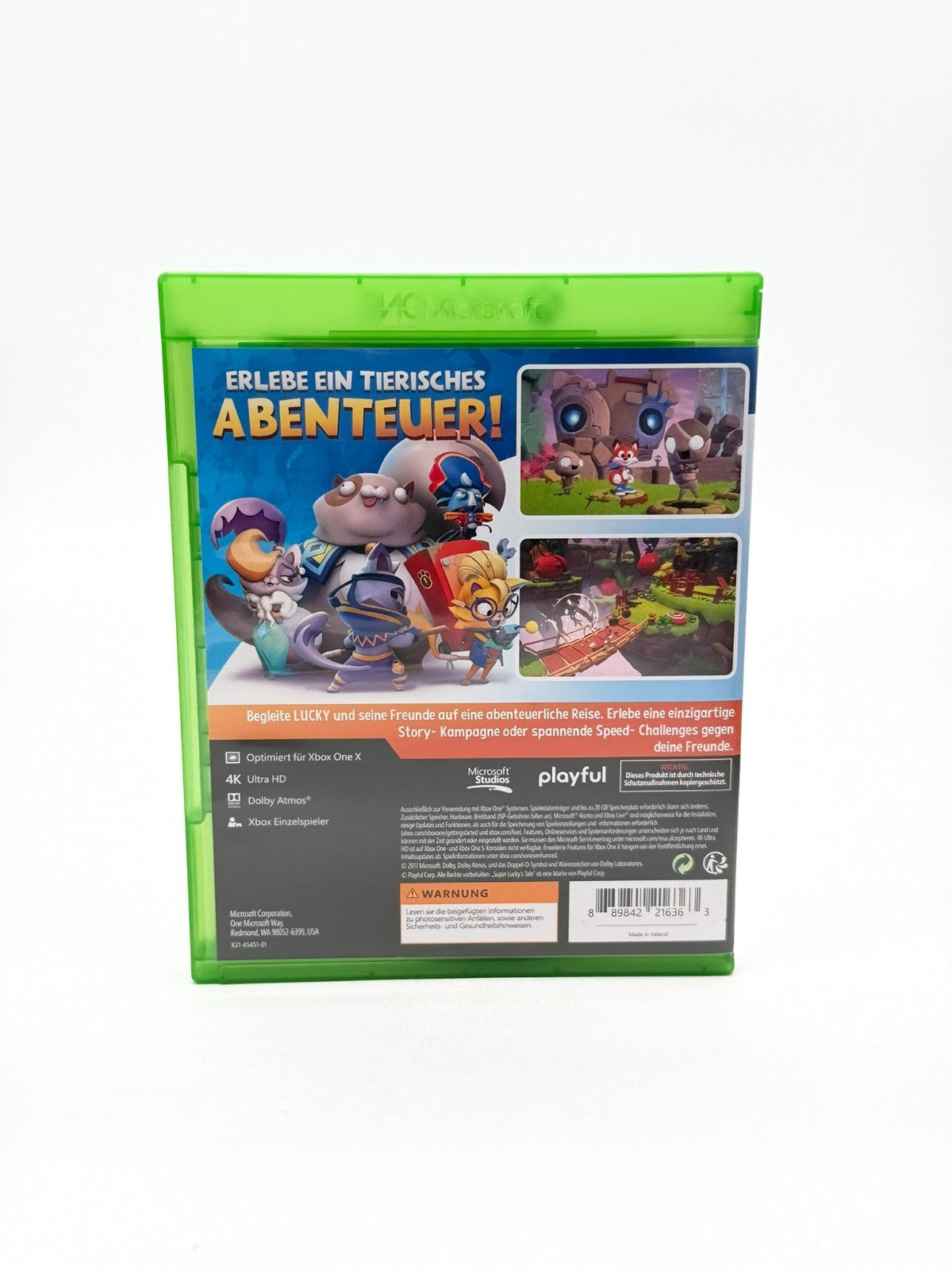 Super Luckys Tale Microsoft XBox One Très bon état Boîte d'origine