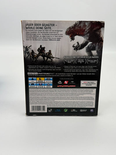 Evolve Sony Playstation 4 + Schuber Sehr guter Zustand CIB OVP