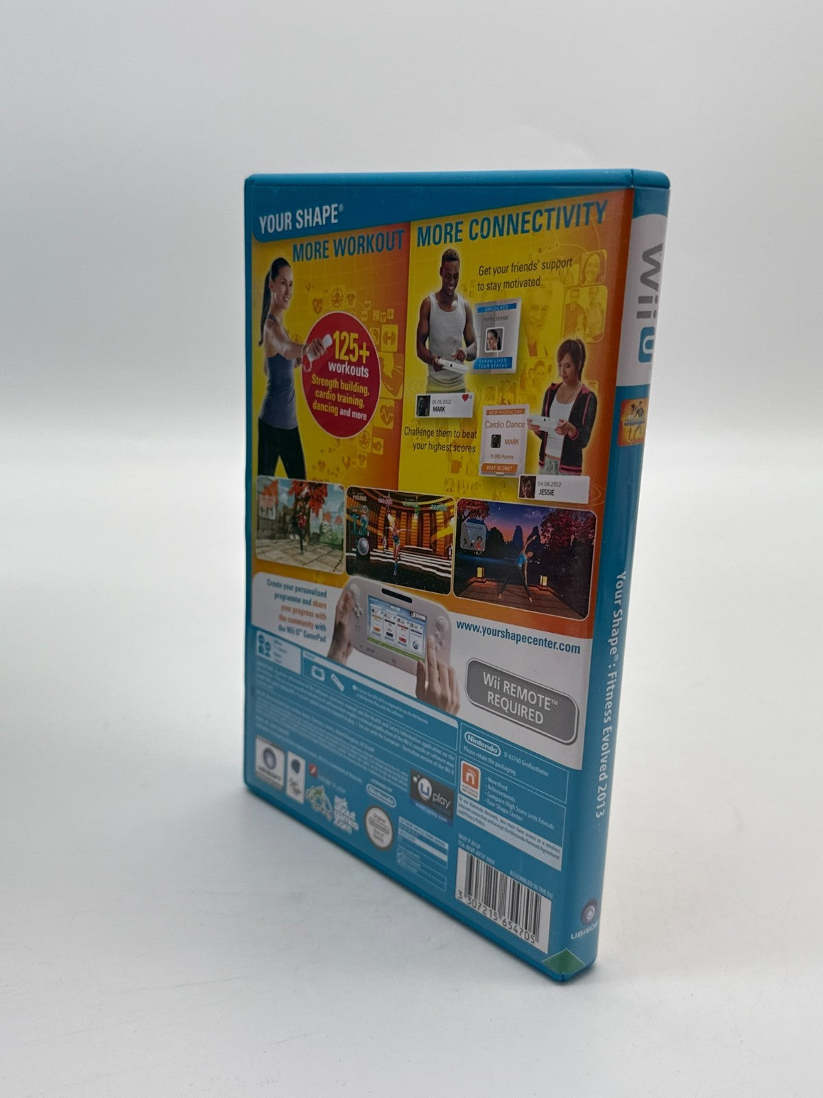 Your Shape Fitness Evolved 2013 Nintendo Wii U Très bon état CIB OVP