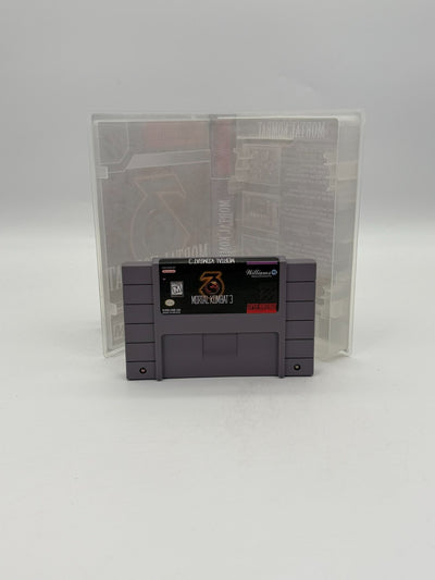 Mortal Kombat 3 Super Nintendo SNES NTSC-U/C Manuel et cartouche