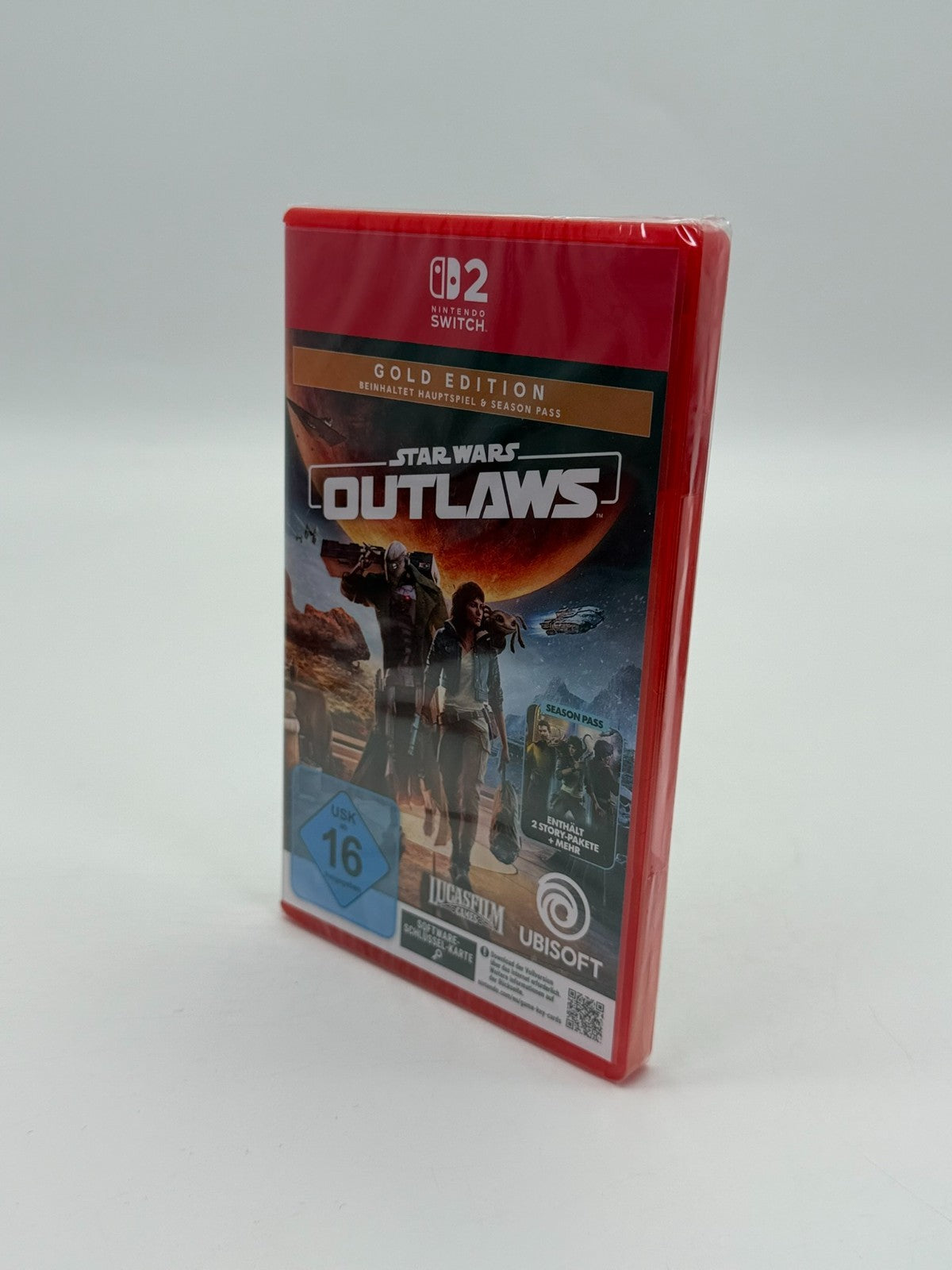 Star Wars Outlaws Gold Edition Nintendo Switch 2 New Factory Sealed CIB OVP