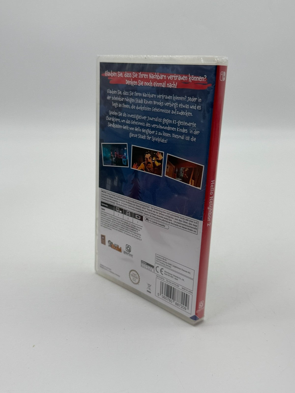Hello Neighbor 2 Nintendo Switch Sealed Neu CIB OVP