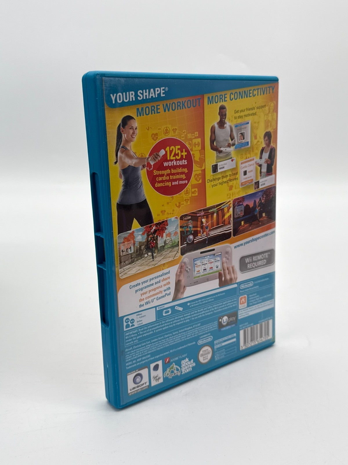 Your Shape Fitness Evolved 2013 Nintendo Wii U Very good condition CIB OVP