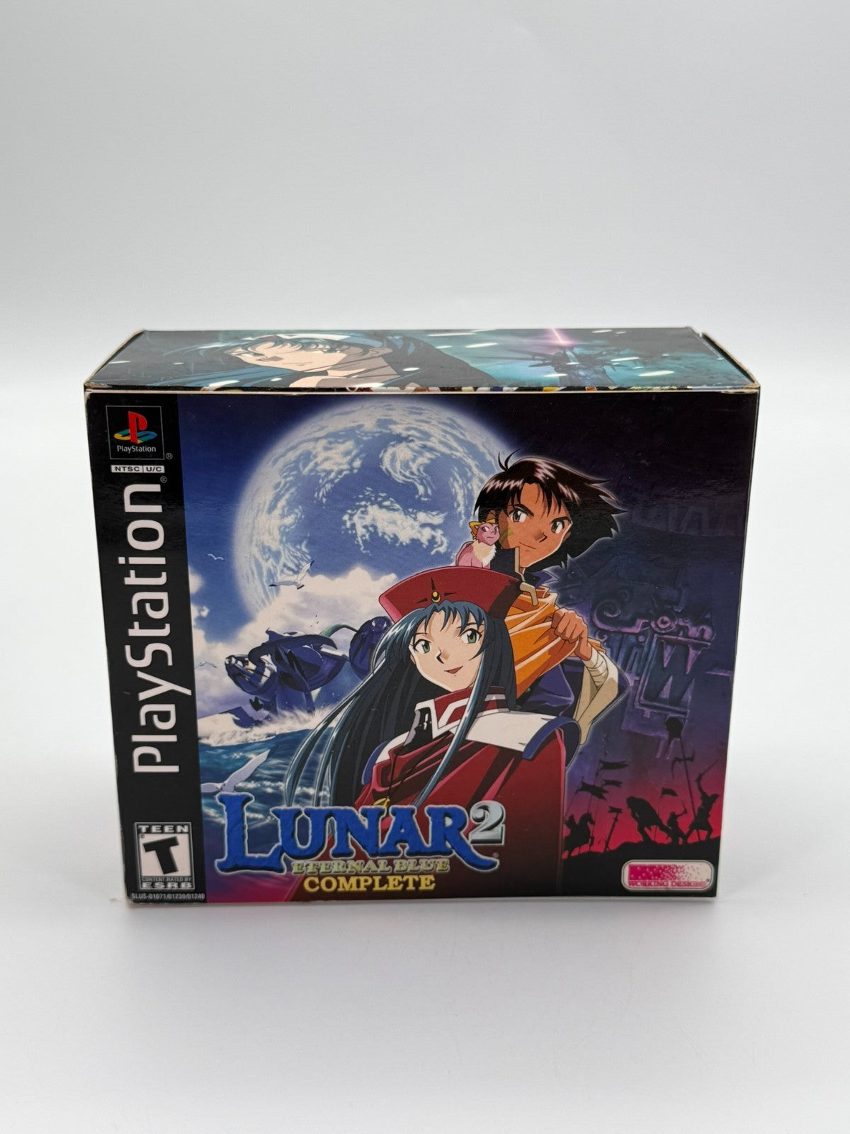 Lunar 2 Eternal Blue Complete Sony Playstation 1 guter Zustand NTSC OVP