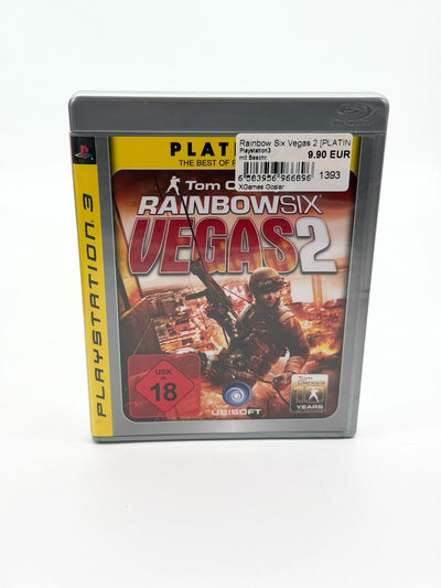 Tom Clancys Rainbow Six Vegas 2 Sony Playstation 3 Sehr guter Zustand CIB OVP