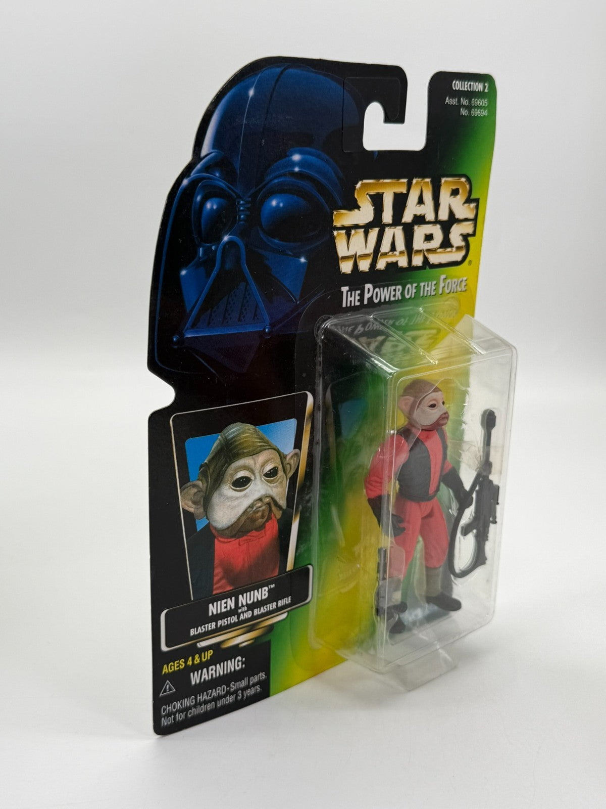 Figurine Nien Nunb Star Wars Hasbro Kenner Neuf Bon État OVP 1997