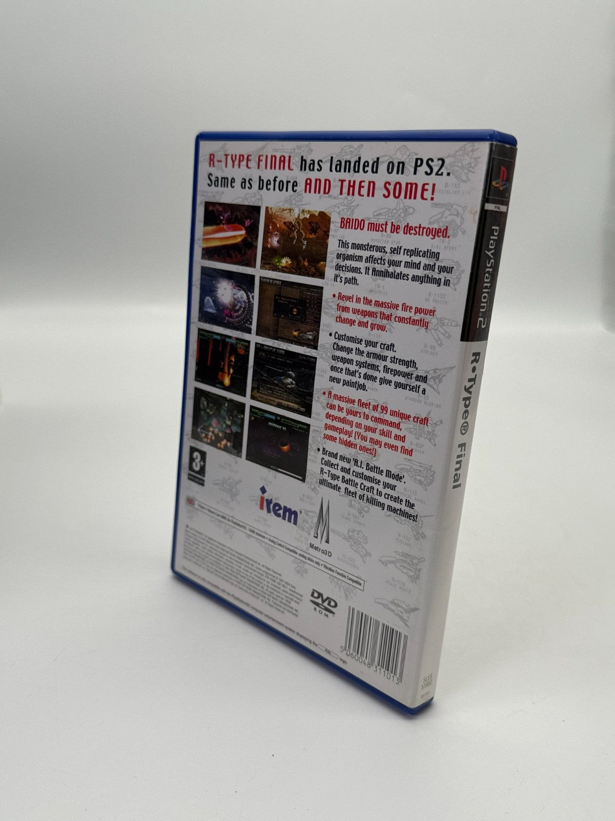 R-Type Final Sony Playstation 2 Sehr guter Zustand CIB OVP