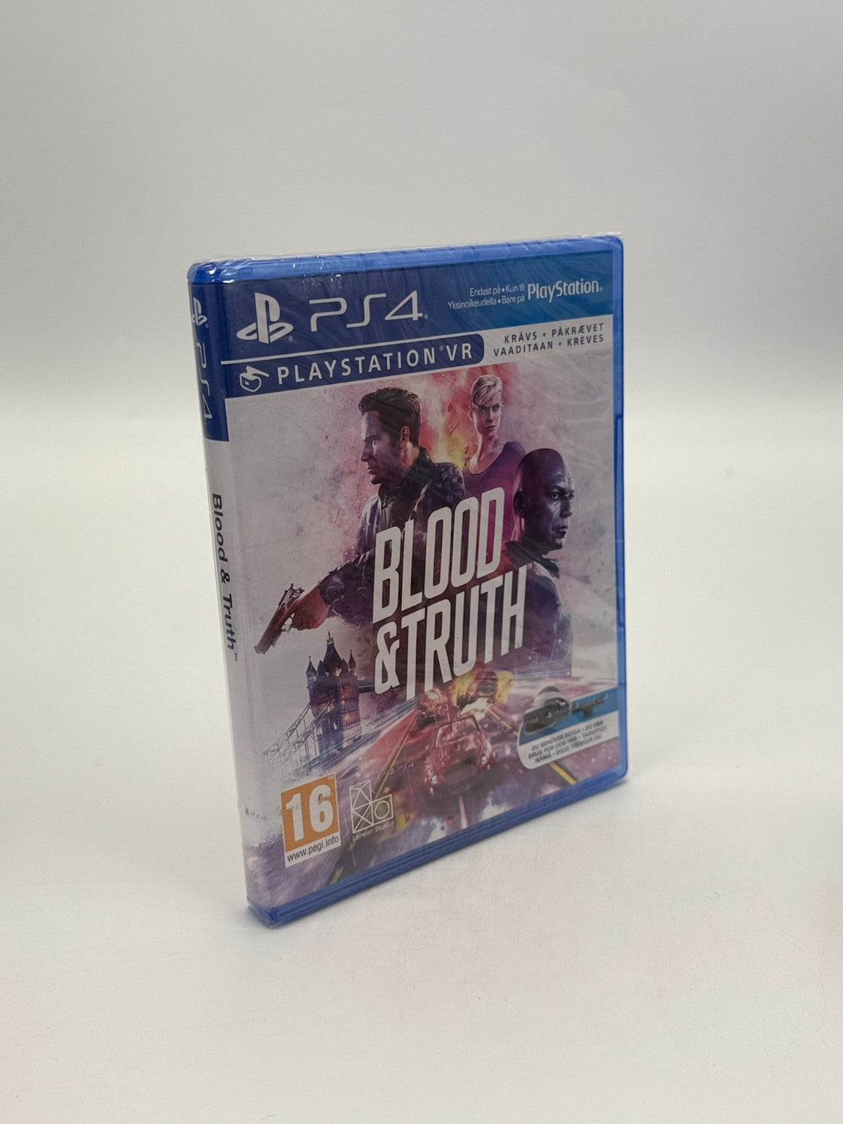 Blood & Truth Sony Playstation 4 Factory Sealed CIB OVP