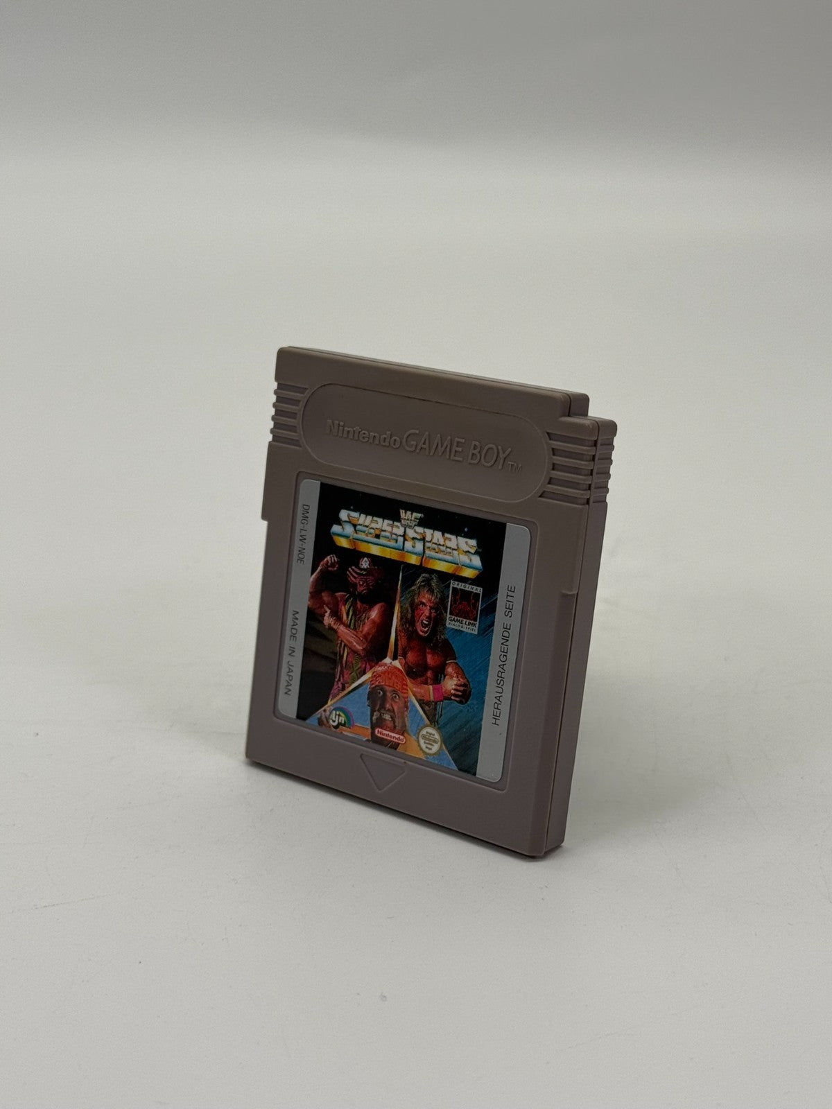 WWF Superstars Nintendo Game Boy Bon état Manuel & Cartouche