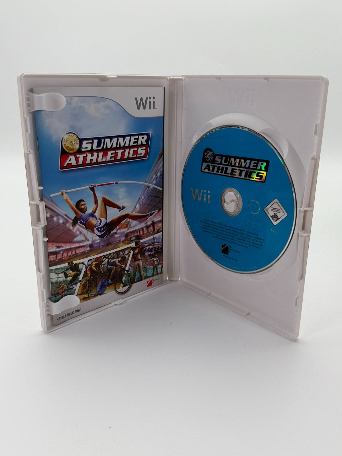 Summer Athletics Nintendo Wii guter Zustand CIB OVP