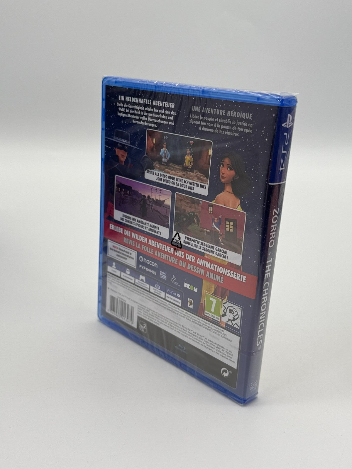 Zorro The Chronicles Sony Playstation 4 Factory Sealed CIB OVP