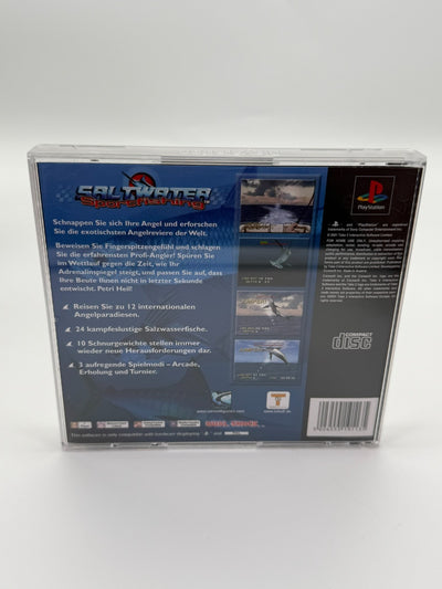 Saltwater Sportfishing Sony Playstation 1 Très bon état CIB OVP