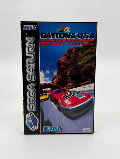 Daytona USA Championship Circuit Edition Sega Saturn bon état CIB OVP