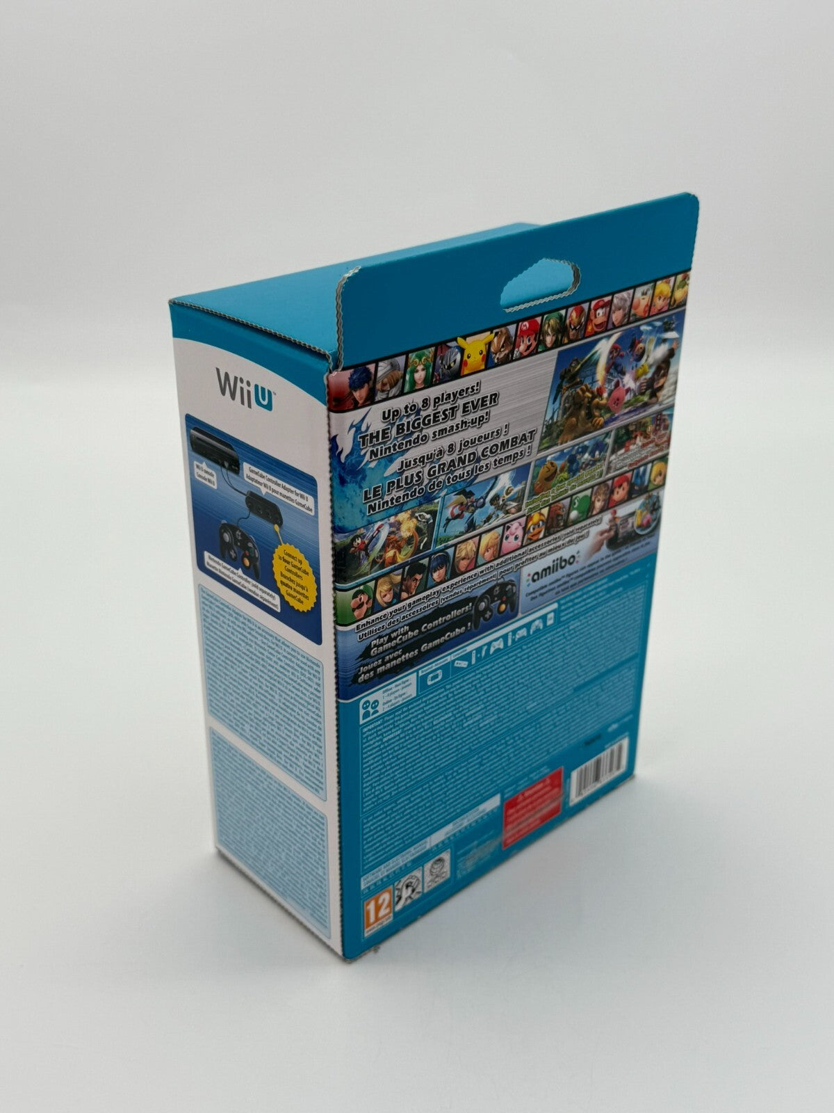 Super Smash Bros. for Nintendo Wii U + Adapt. GameCube. Neuf TOP