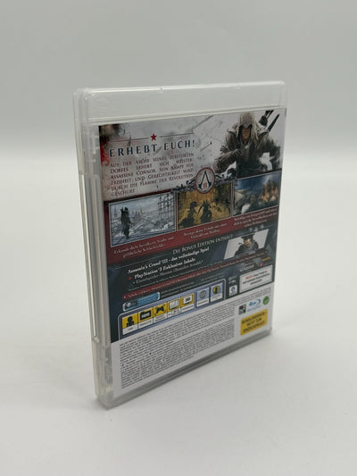 Assassins Creed III Sony Playstation 3 bon état complet en boîte