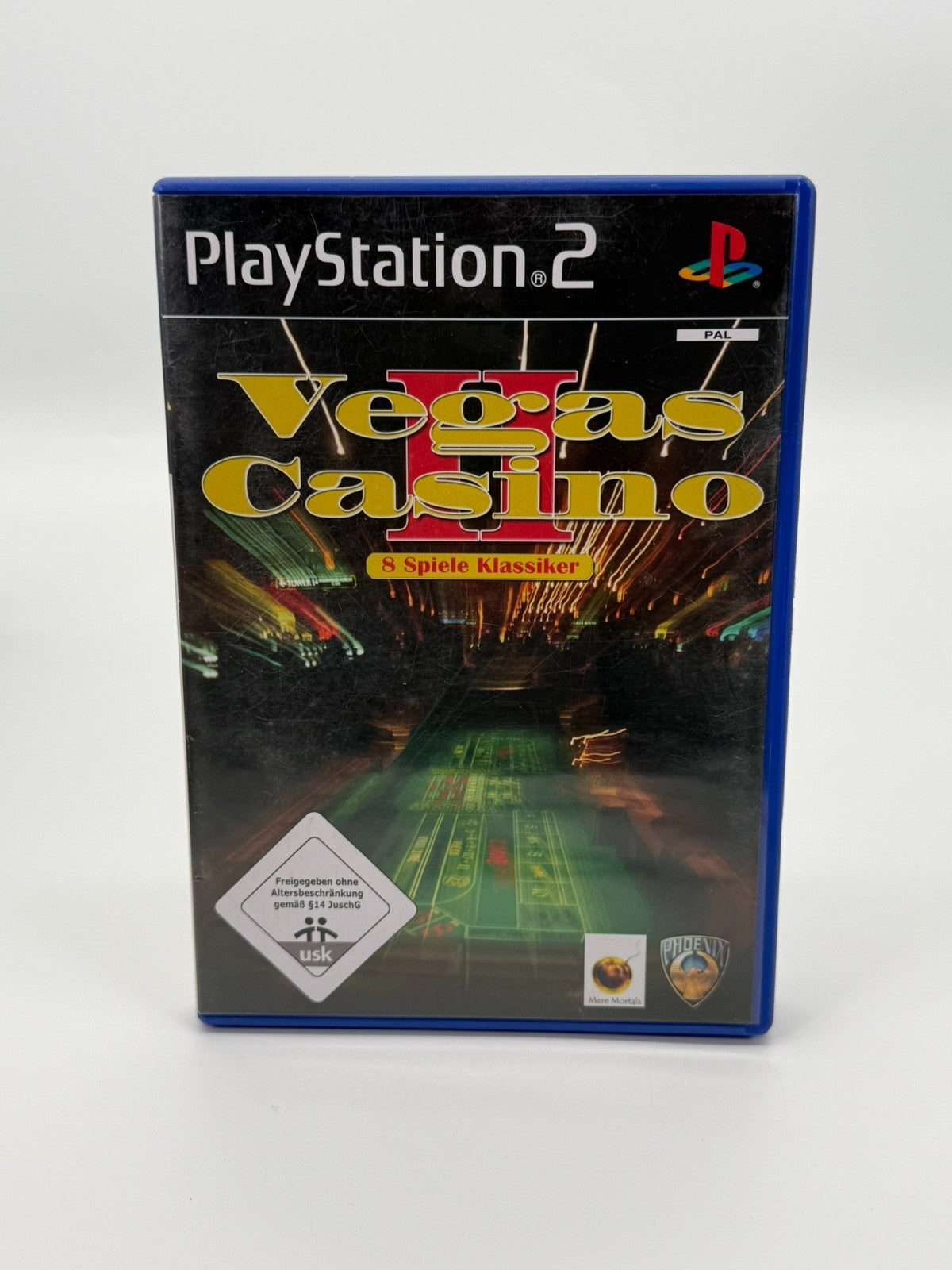 Vegas Casino 2 Sony Playstation 2 guter Zustand CIB OVP