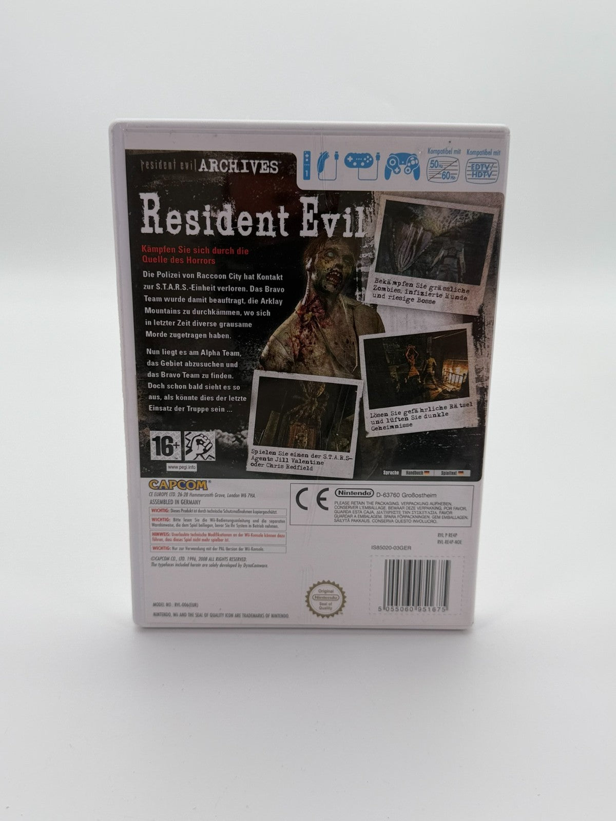 Resident Evil Nintendo Wii Sehr guter Zustand CIB OVP