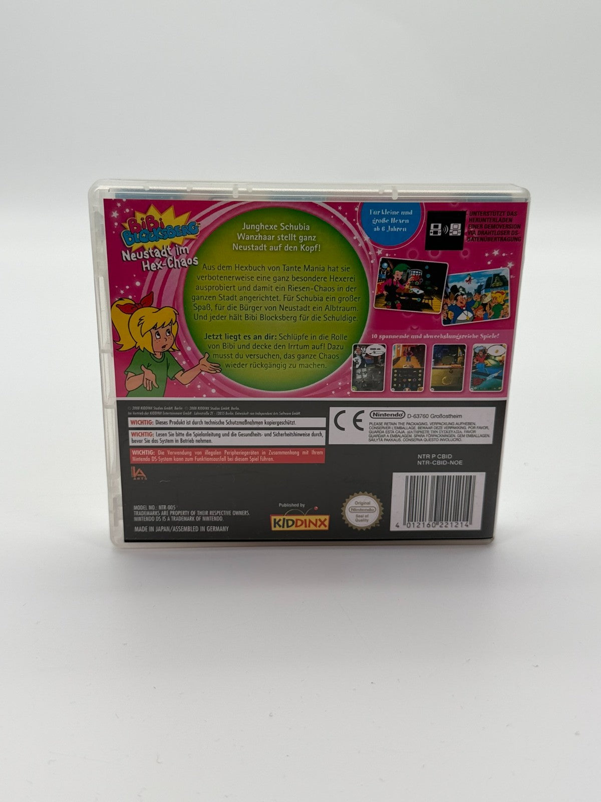 Bibi Blocksberg Neustadt in a Witchy Chaos Nintendo DS good condition CIB OVP