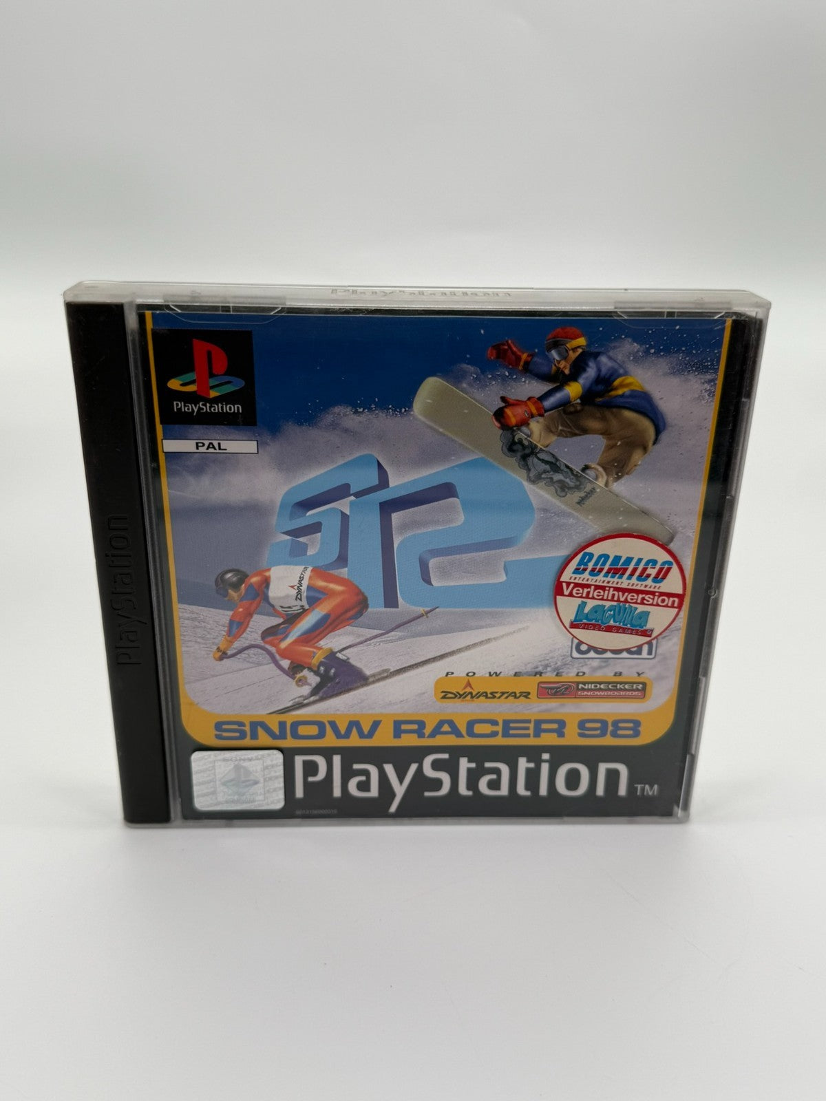 Snow Racer 98 Sony Playstation 1 guter Zustand CIB OVP