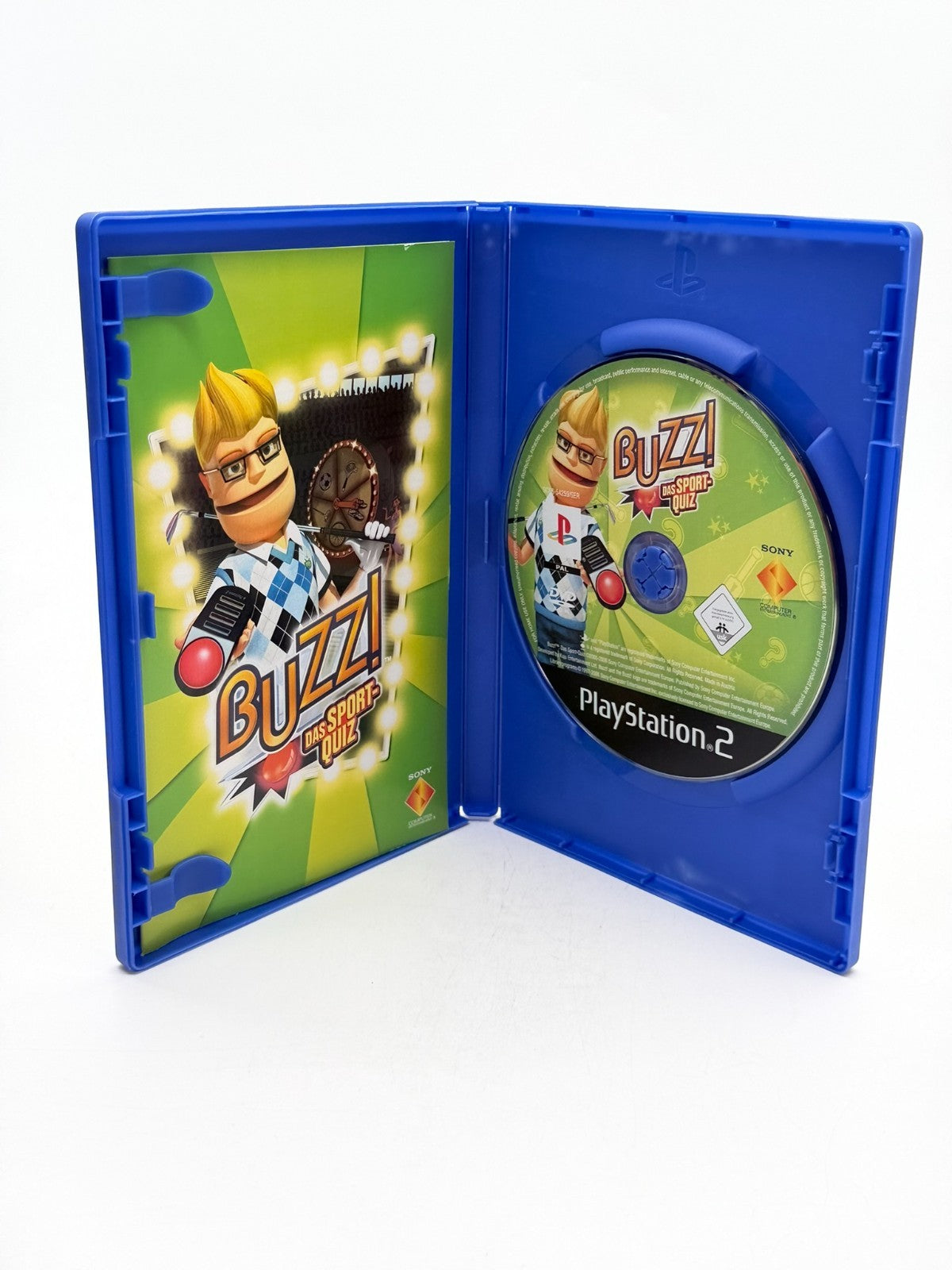 Buzz Le Quiz Sportif Sony Playstation 2 Très bon état Complet en boîte