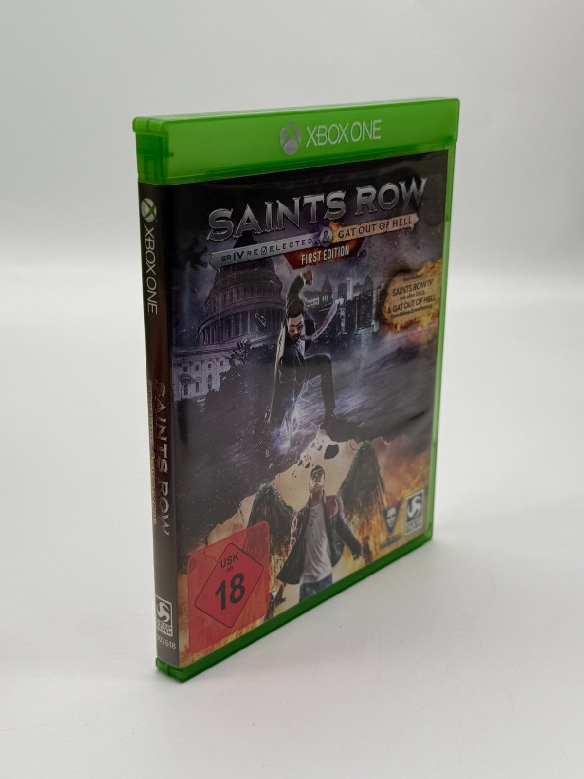Saints Row IV & Gat Out Of Hell Microsoft XBox One État quasi neuf CIB OVP