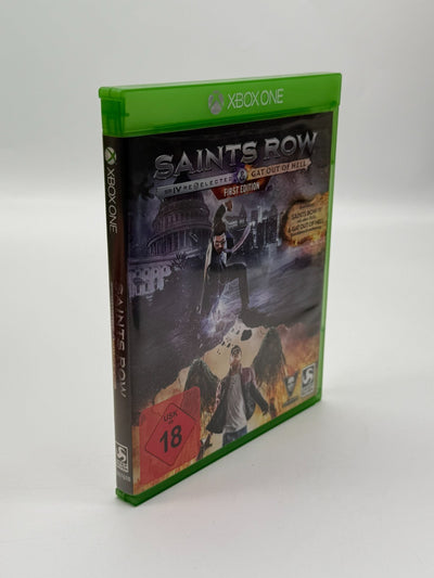 Saints Row IV & Gat Out Of Hell Microsoft XBox One État quasi neuf CIB OVP