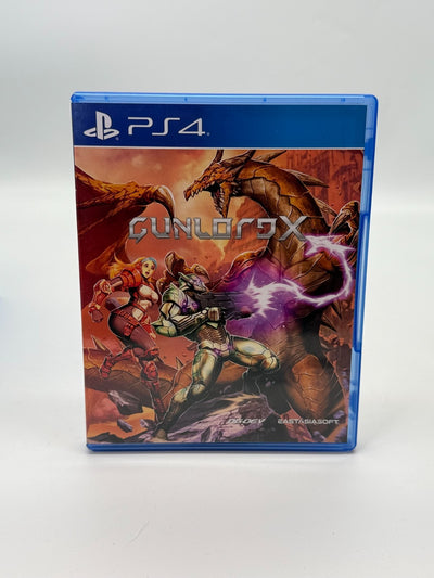 Gunlord X Sony Playstation 4 Neuwertiger Zustand CIB OVP