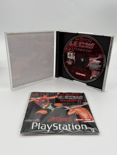 ECW Hardcore Revolution Sony Playstation 1 bon état CIB OVP