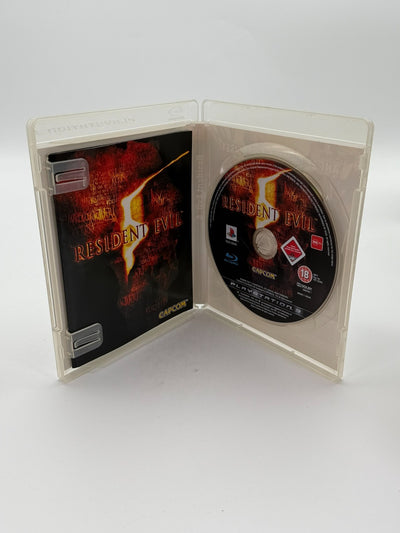 Resident Evil 5 Sony Playstation 3 guter Zustand CIB OVP