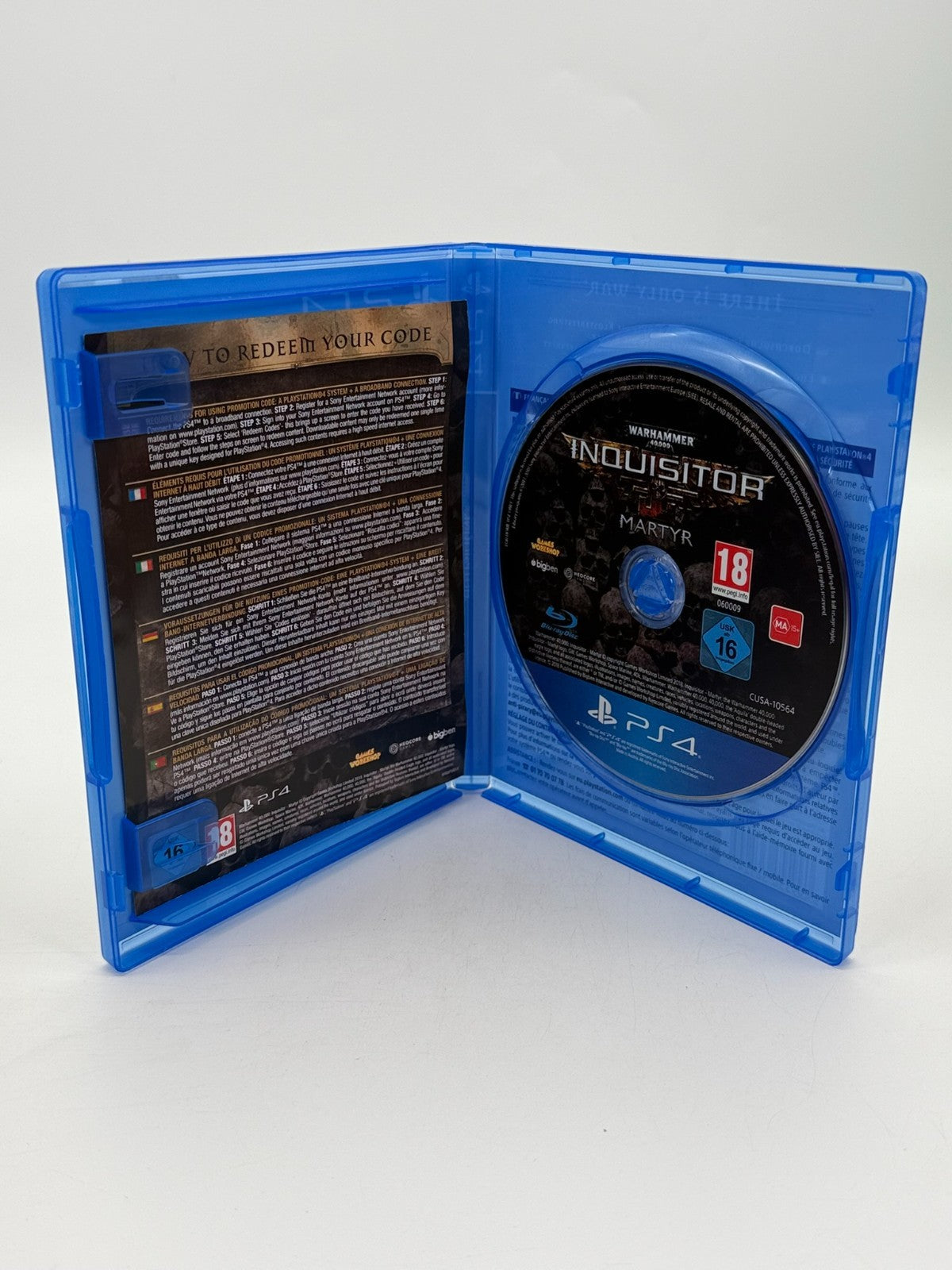 Warhammer 40.000 Inquisitor Martyr Deluxe Edition Sony Playstation 4 Très bon état