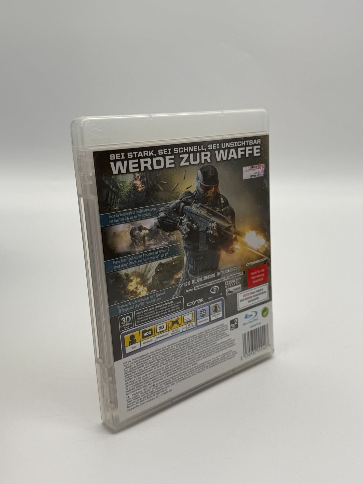 Crysis 2 Sony Playstation 3 Très bon état CIB OVP