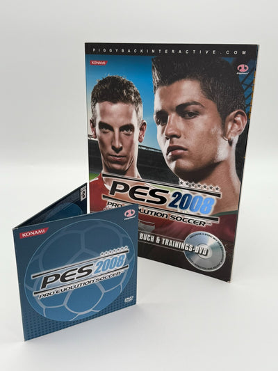 PES 2008 Pro Evolution Soccer Guide officiel Très bon état + DVD