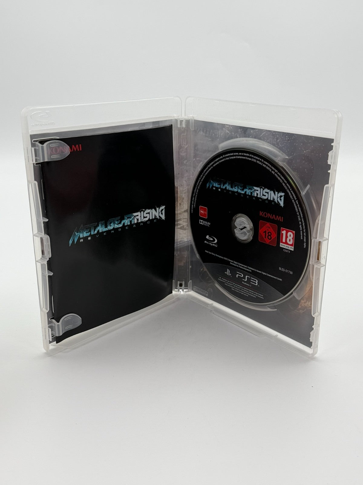 Metal Gear Rising Revengeance Sony Playstation 3 guter Zustand CIB OVP